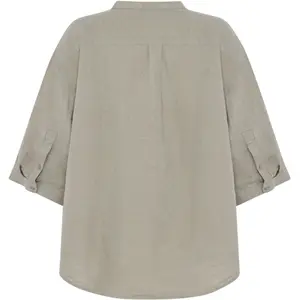 Women's blouse KnowledgeCotton Apparel Organic Linen GOTS/Vegan image-1