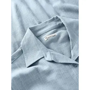 Woman's shirt KnowledgeCotton Apparel Loose Linen-mix image-2