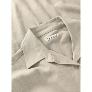 Woman's shirt KnowledgeCotton Apparel Loose Linen-mix image-2