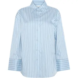 Women's long sleeve shirt KnowledgeCotton Apparel Stripe image-0
