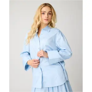 Women's long sleeve shirt KnowledgeCotton Apparel Dew image-6