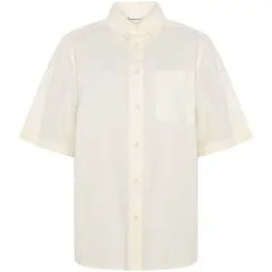 Γυναικεία πουκαμίσα KnowledgeCotton Apparel Loose Seersucker image-0