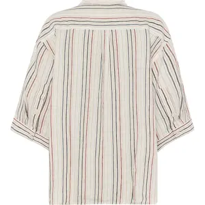 Blouse femme KnowledgeCotton Apparel Loose Linen image-3