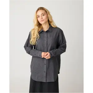 Women's flannel shirt KnowledgeCotton Apparel Vega image-1