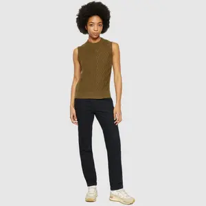 Women's sleeveless sweater KnowledgeCotton Apparel image-3