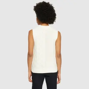 Women's sleeveless sweater KnowledgeCotton Apparel image-2