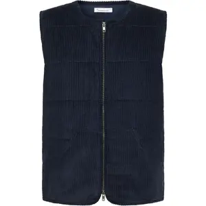Veste sans manche femme KnowledgeCotton Apparel Irregular corduroy