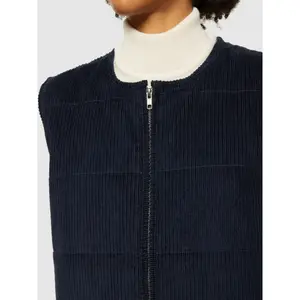 Veste sans manche femme KnowledgeCotton Apparel Irregular corduroy image-4