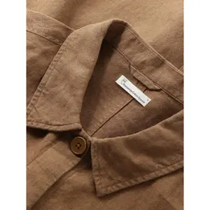 Classic Linen Shirt for Women KnowledgeCotton Apparel Gots Vegan image-2