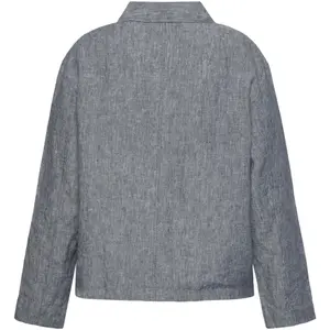 Classic Linen Shirt for Women KnowledgeCotton Apparel Gots Vegan image-1
