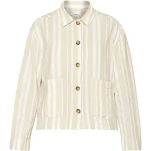 Women's long-sleeved overshirt KnowledgeCotton Apparel image-0