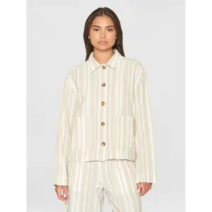 Women's long-sleeved overshirt KnowledgeCotton Apparel image-1