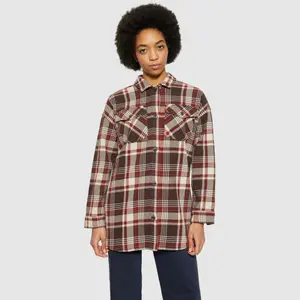 Women's long-sleeved overshirt KnowledgeCotton Apparel Heavy image-1