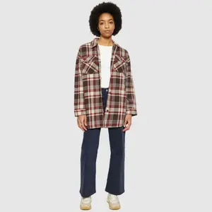 Women's long-sleeved overshirt KnowledgeCotton Apparel Heavy image-2