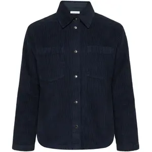 Women's long-sleeved overshirt KnowledgeCotton Apparel Irregular corduroy image-0