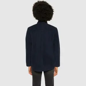 Women's long-sleeved overshirt KnowledgeCotton Apparel Irregular corduroy image-2