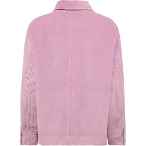 Camisa de sobreposição em veludo cotelê para mulher KnowledgeCotton Apparel image-3