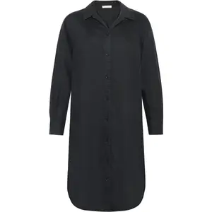 Linnen lange mouwen hemd jurk dames KnowledgeCotton Apparel