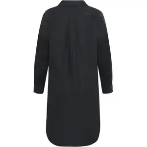 Linnen lange mouwen hemd jurk dames KnowledgeCotton Apparel image-4