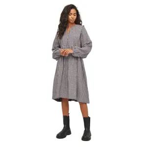 Women's t-shirt dress KnowledgeCotton Apparel Gots Vegan image-3