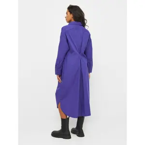 Women's shirt dress KnowledgeCotton Apparel Poplin GOTS/Vegan image-4