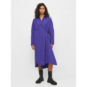 Women's shirt dress KnowledgeCotton Apparel Poplin GOTS/Vegan image-2