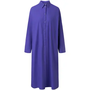 Women's shirt dress KnowledgeCotton Apparel Poplin GOTS/Vegan image-0