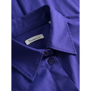 Women's shirt dress KnowledgeCotton Apparel Poplin GOTS/Vegan image-5