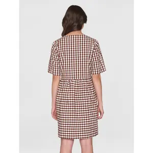 Women's plaid dress KnowledgeCotton Apparel image-3