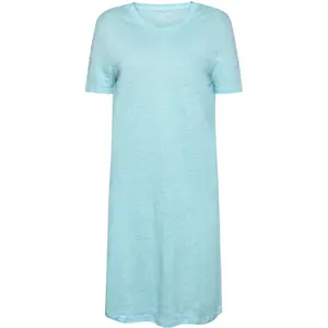 Women's t-shirt dress KnowledgeCotton Apparel Linen image-0