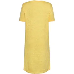 Γυναικείο t-shirt φόρεμα KnowledgeCotton Apparel Linen image-1
