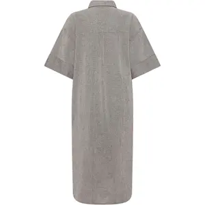 Structured Shirt Dress Women KnowledgeCotton Apparel image-2