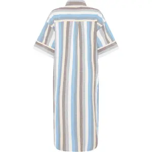Structured Shirt Dress Women KnowledgeCotton Apparel image-2