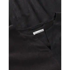 Lněná dámská tunika s výstřihem do V KnowledgeCotton Apparel image-2
