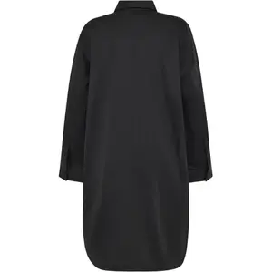 Women's satin shirt dress KnowledgeCotton Apparel image-2