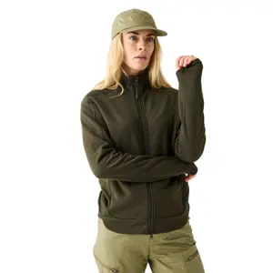 Polaire zippé femme KnowledgeCotton Apparel Dynamic image-1