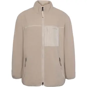 Women's zipped fleece KnowledgeCotton Apparel Loose GRS/Vegan