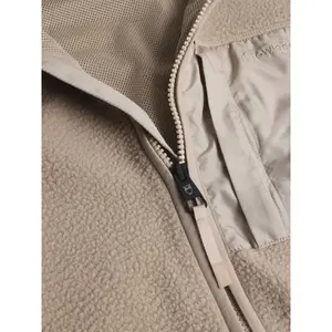 Women's zipped fleece KnowledgeCotton Apparel Loose GRS/Vegan image-3