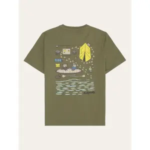 Koszulka z nadrukiem KnowledgeCotton Apparel GOTS/Vegan image-1