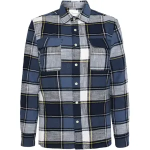 Long sleeve plaid shirt KnowledgeCotton Apparel GOTS/Vegan image-0