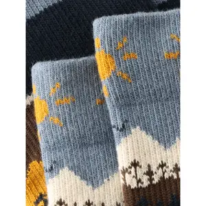 Κάλτσες KnowledgeCotton Apparel Fair Isle image-1