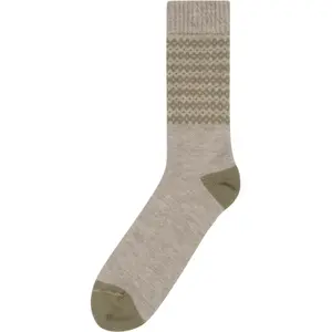 Wool socks KnowledgeCotton Apparel Jacquard image-0