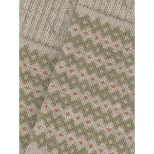 Wool socks KnowledgeCotton Apparel Jacquard image-1