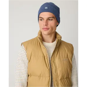 Ribbed Badge Beanie KnowledgeCotton Apparel image-4