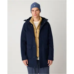 Ribbed Badge Beanie KnowledgeCotton Apparel image-2