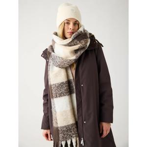 Szalik z frędzlami KnowledgeCotton Apparel Recycled image-2