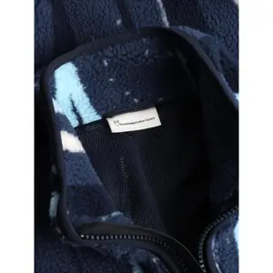 Polaire zippée ample KnowledgeCotton Apparel Northern Lights - GRS image-2