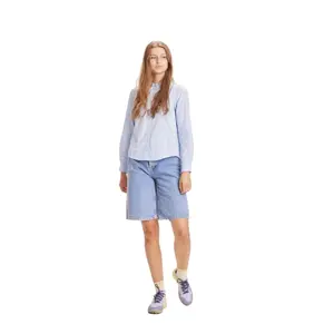 Women's denim shorts KnowledgeCotton Apparel Reborn™ Ally GRS Vegan image-0
