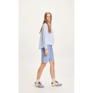 Women's denim shorts KnowledgeCotton Apparel Reborn™ Ally GRS Vegan image-2