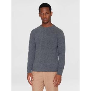 Round neck lambswool sweater KnowledgeCotton Apparel image-3